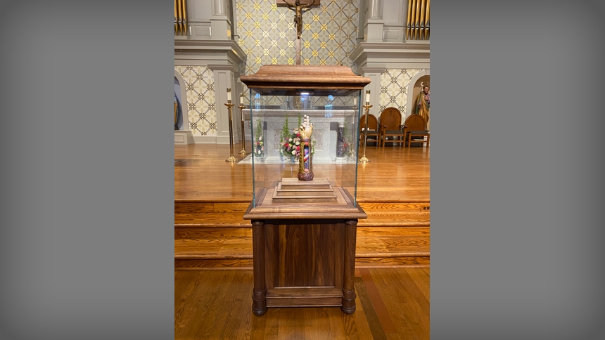 Parishes welcome St. Jude relic