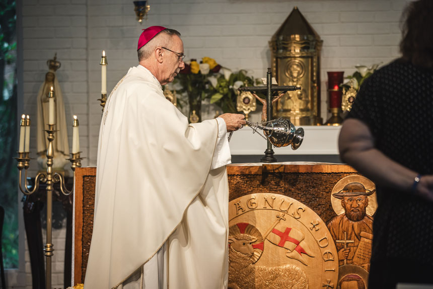 ECU Grad Completes Outdoor Project At Newman Center Diocese Of Raleigh ecu-grad-completes-outdoor-project-at-newman-center-diocese-of-raleigh