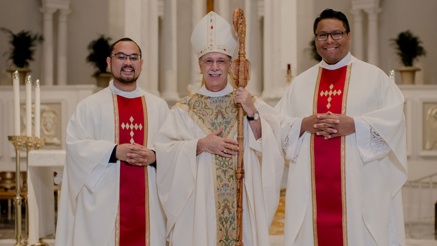 'A powerful moment': Two ordained to the priesthood