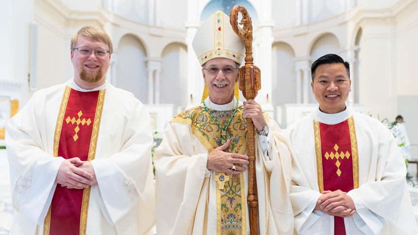 ‘Thanks be to God’: Two are ordained to priesthood